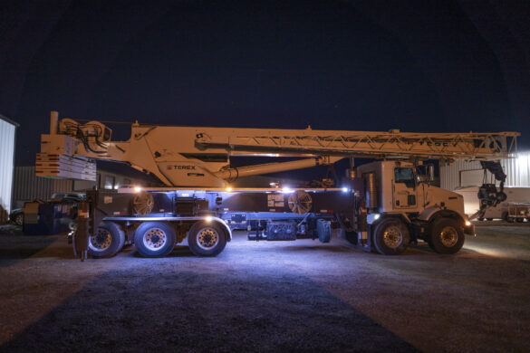 Terex Boom Utility Truck AudioCraft Lubbock Texas