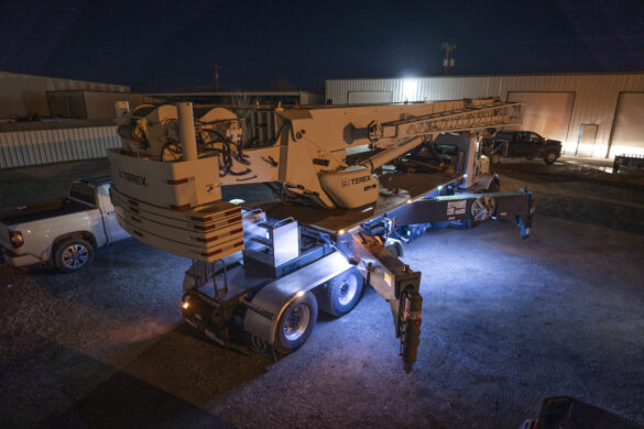 Terex Boom Utility Truck AudioCraft Lubbock Texas